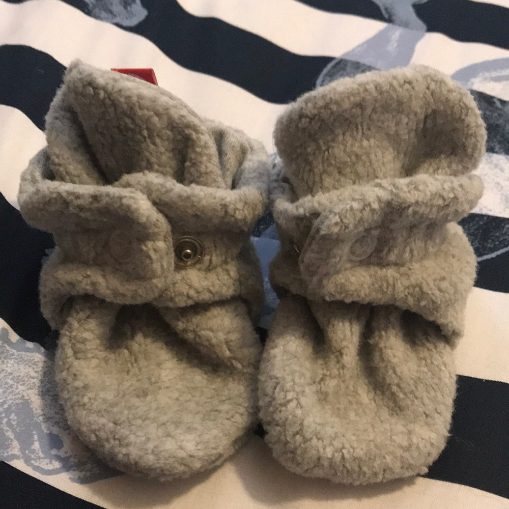 Fleece Zutano Booties 3 Months